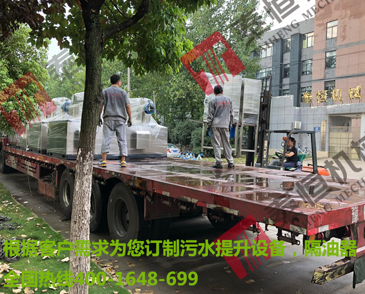 臺州市地產(chǎn)項目合作隔油提升器，污水提升器.jpg